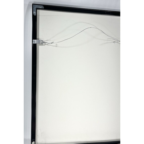 20"x16" Rainbow in the Clouds Framed Matted Wall Art Signed by Artist - Picture 7 of 10